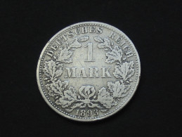 1 Mark 1893 A - Germany  - ALLEMAGNE - Deutsches Reich **** EN ACHAT IMMEDIAT ***** - 1/2 Mark