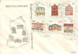 DDR / GDR - Mi-Nr 1434/1439 Auf Umschlag / On Cover (d296)- - Briefe U. Dokumente