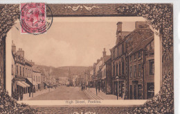 ECOSSE-PEEBLES-1914-high Street - Peeblesshire