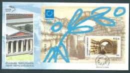 Greece / Grece / Griechenland/ Grecia 2002 Olympic Games Athens 2004 - Olympia Stadium M/S FDC - Estate 2004: Atene