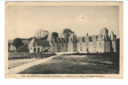 2672 - St-OUEN Des VALLONS - Château De La Roche Pichemer (Façade) - Autres & Non Classés