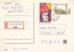 I3091 - Czechoslovakia (1978) 340 21 Janovice Nad Uhlavou - Cartas & Documentos