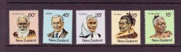 NOUVELLE-ZELANDE 1980 MAORIS  YVERT N°781/85  NEUF MNH** - Neufs