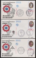 ST. PIERRE MIQUELON  FDC  BICENTENAIRE REVOLUTION FRANCAISE  Réf  6469 - French Revolution