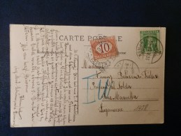 IT   1428    CP SUISSE  TAXE  1908 - Postage Due