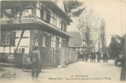 68 DIEFMATTEN - Type De Maison Alsacienne à L'entrée Du Village - Autres & Non Classés