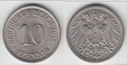 **** ALLEMAGNE - GERMANY - 10 PFENNIG 1915 A - EMPIRE - TOP QUALITE **** EN ACHAT IMMEDIAT - 10 Pfennig