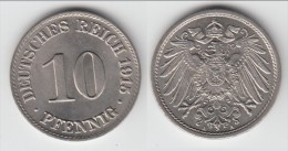 **** ALLEMAGNE - GERMANY - 10 PFENNIG 1915 A - EMPIRE - QUALITE **** EN ACHAT IMMEDIAT - 10 Pfennig