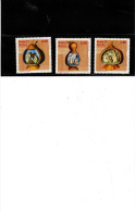 BRASILE - Yvert  1286/88** - Natale - Unused Stamps