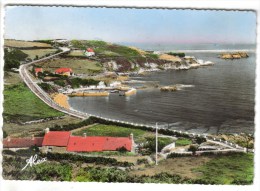 CPSM BEAUMONT HAGUE (Manche) - La Corniche De Saint Germain Des Vaux - Beaumont