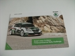 Auto Car Rally  Skoda Intercontinental Rally Challenge - Rally
