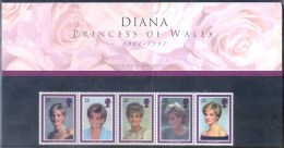 Groot Brittannië - 1998 - Yv. 2017/21 - DIANA Princess Of Wales. - Neufs