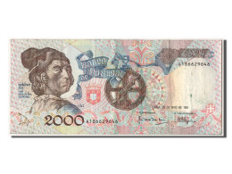 Billet, Portugal, 2000 Escudos, 1991, 1991-05-23, TTB+ - Portugal