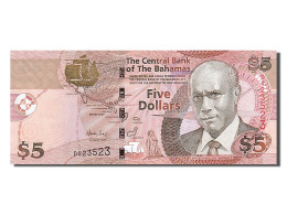 Billet, Bahamas, 5 Dollars, 2007, NEUF - Bahamas