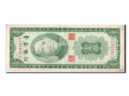 Billet, Chine, 1 Yüan, 1954, SUP - Taiwan