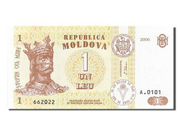 Billet, Moldova, 1 Leu, 2006, NEUF - Moldavie