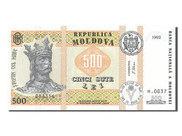 Billet, Moldova, 500 Lei, 1992, NEUF - Moldavia