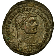 Monnaie, Maximien Hercule, Follis, TTB+, Cuivre, Cohen:153 - La Tétrarchie (284 à 307)