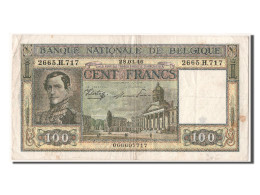 Billet, Belgique, 100 Francs, 1946, 1946-03-28, TTB - 100 Frank