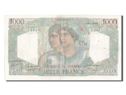 Billet, France, 1000 Francs, 1 000 F 1945-1950 ''Minerve Et Hercule'', 1950 - 1 000 F 1945-1950 ''Minerve Et Hercule''