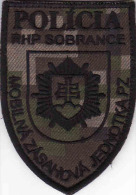 Police Slovaque- Slovakia,écussons Tissu-Patches, Mobile Équipe Spéciale Sobrance - Police