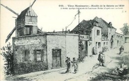 75 PARIS  Vieux  MONTMARTRE Moulin De La Galette En 1850 - Arrondissement: 18