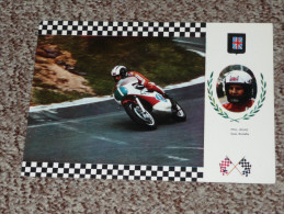 CPM Vintage 1977 Carte Postale, Moto YAMAHA GP 250 Cc Cm3, Pilote Phil READ Great Britain - Moto Sport