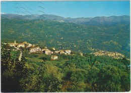 Cpsm 06 Alpes Maritimes Chateauneuf De Contes Vue Sur Contes Et Berre Les Alpes - Contes