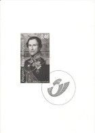 Feuillet Noir Et Blanc (Timbre COB N° 3492) - Léopold 1er - B&W Sheetlets, Courtesu Of The Post  [ZN & GC]