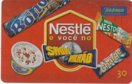 BRAZIL(Telefonica) - Nestle, 05/02, Used - Levensmiddelen