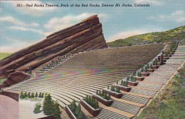 Red Rocks Theatre Park Of The Red Rocks Denver Mount Parks Colorado - Denver