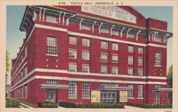 Textile Hall Greenville South Carlina - Greenville