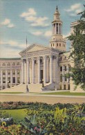 Vista Of The City And County Building From The Civic Center Denver Colorado - Denver