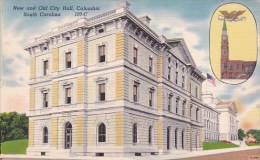 New And Old City Hall Columbia South Carolina - Columbia