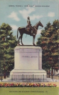 General Thomas J Stonewell Jackson Monument Boulevard And Monument Avenue Richmond Virginia 1949 - Richmond