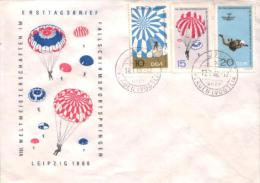 DDR / GDR - Mi-Nr. 1193/1195 Auf Umschlag / On Cover (d314)- - Briefe U. Dokumente