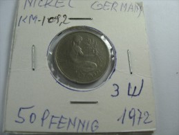 GERMANY 50 PFENNIG 1972    LOT 16 NUM 26 - 50 Pfennig