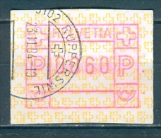 Switzerland, Yvert No 8 - Timbres D'automates