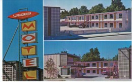 Caldwell Idaho, Sundowner Motel, Lodging, C1960s Vintage Postcard - Caldwell