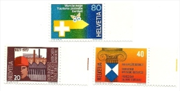 1977 - Svizzera 1030/32 Propaganda C3233, - Nuevos