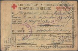 RUSSIA -  RED CROSS Office PRISONNIER  CARD - To Lager CAREVODAROVKA TAVR. - Briefe U. Dokumente