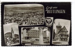 CPSM REUTLINGEN (Allemagne-Bade Wurtemberg) - Gruss Aus....4 Vues - Reutlingen