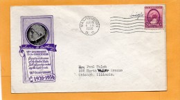 United States 1936 FDC - 1851-1940