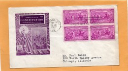 United States 1937 FDC - 1851-1940