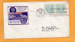 United States 1937 FDC - 1851-1940