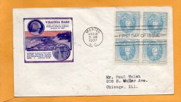 United States 1937 FDC - 1851-1940