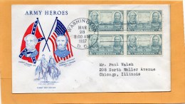 United States 1937 FDC - 1851-1940