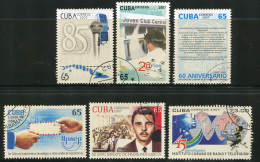 Cuba 2007 - 6 Stamps - Oblitérés
