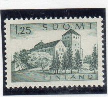Sello Nº 509  Finlandia - Abbeys & Monasteries