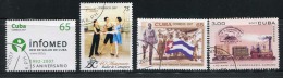 Cuba 2007 - 4 Stamps - Oblitérés